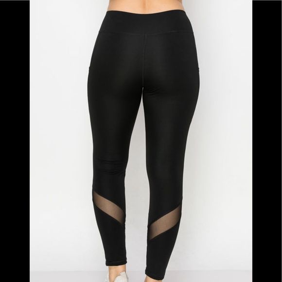 Calve Mesh Pocket Legging - Picture 4 of 8